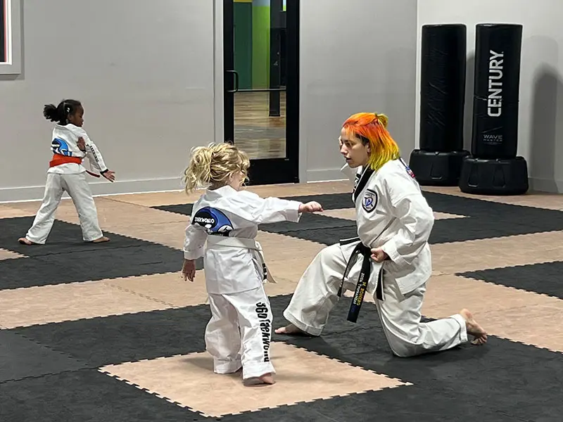 an incredible & kind preschool martial arts community in Belmont